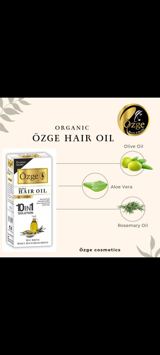 Ozge 10 in 1 Hair Oil
